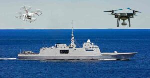 French Frigate Languedoc Intercepts Two Drones Approaching From Yemeni Shore