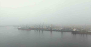 China’s Qiongzhou Strait Halts Shipping Services Due To Heavy Fog