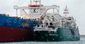 Singapore's First LNG Bunker Vessel, Brassvola, Completes Its Maiden Ship-to-Ship Operation