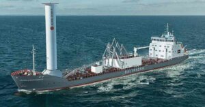 German Shipowner Invests In Norsepower Rotor Sail Installation On Cement Carrier
