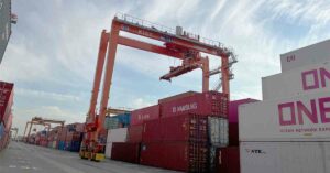 World’s First Hydrogen-Powered RTG Crane Launched At Kobe-Osaka Port