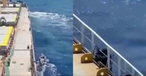 Watch: Armed Somali Pirates Hijack Bulk Carrier With 23 Crew Members Off Somalia