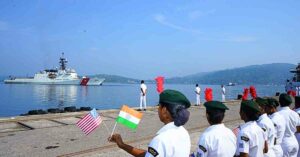 USCG Ship Bertholf Arrives In Port Blair For Joint Exercise To Improve Maritime Security
