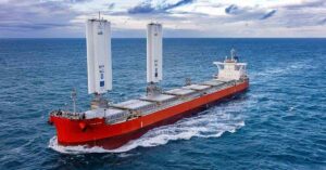 World’s First Wind-Powered Ocean Vessel Saves 3 Tonnes Of Fuel Daily