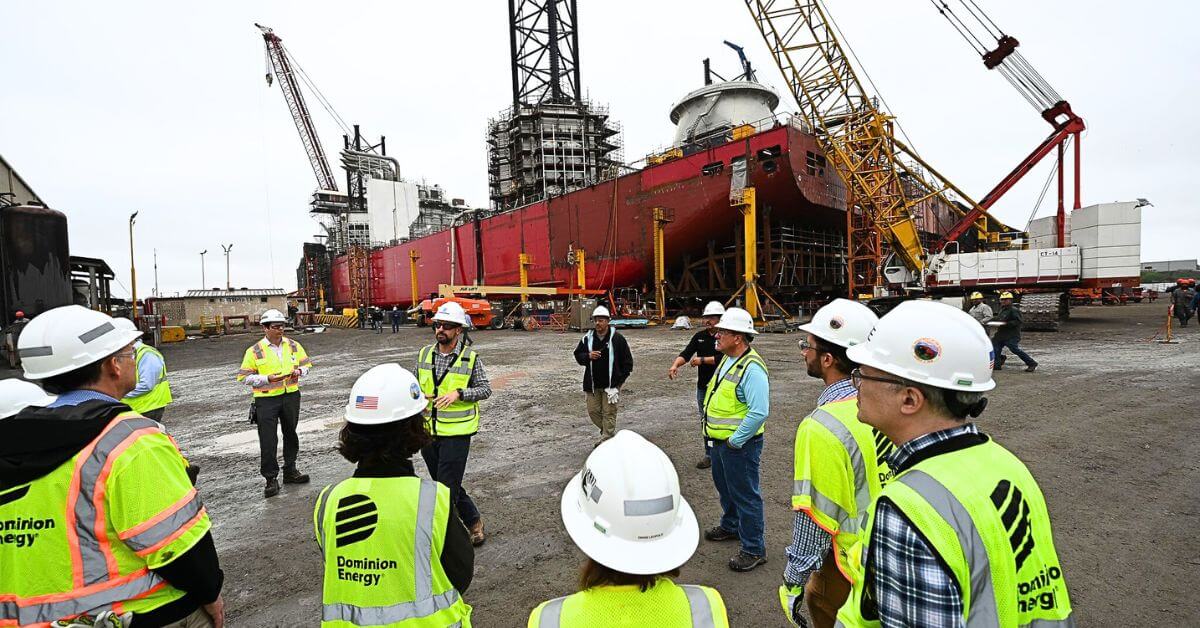 wind turbine installation vessel