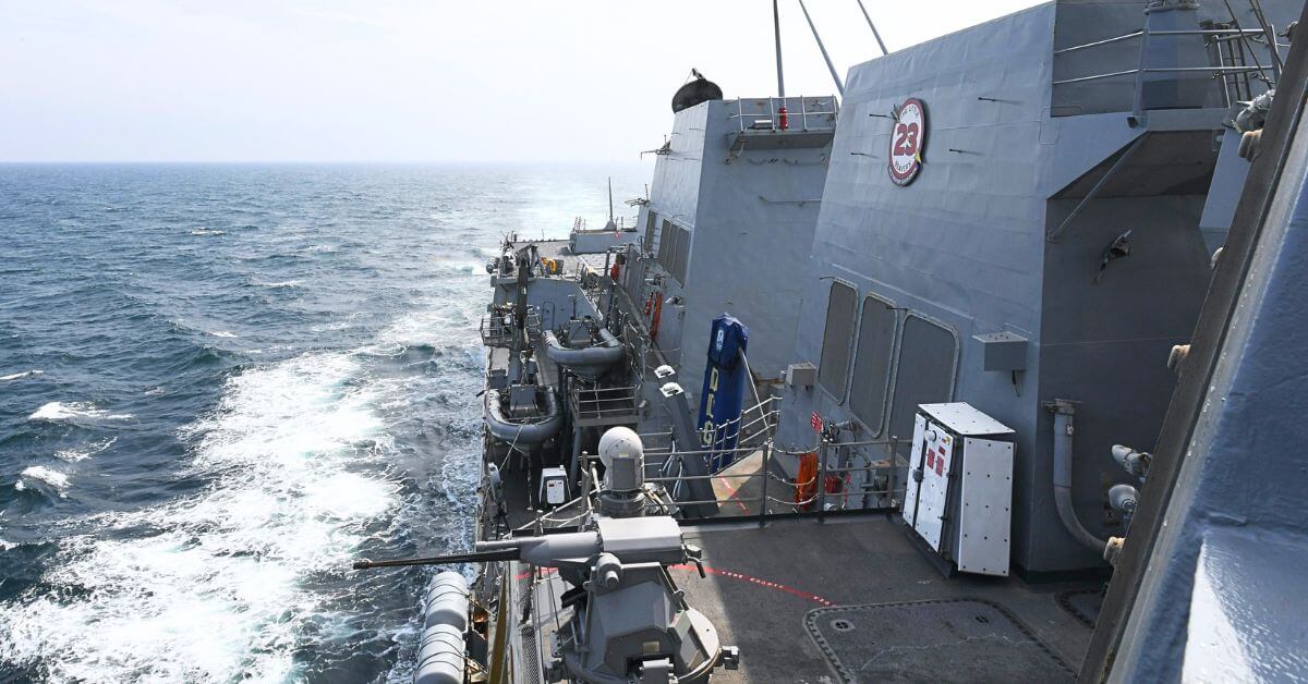US Navy Forces Destroy Houthi Drones over the Gulf of Aden and Red Sea
