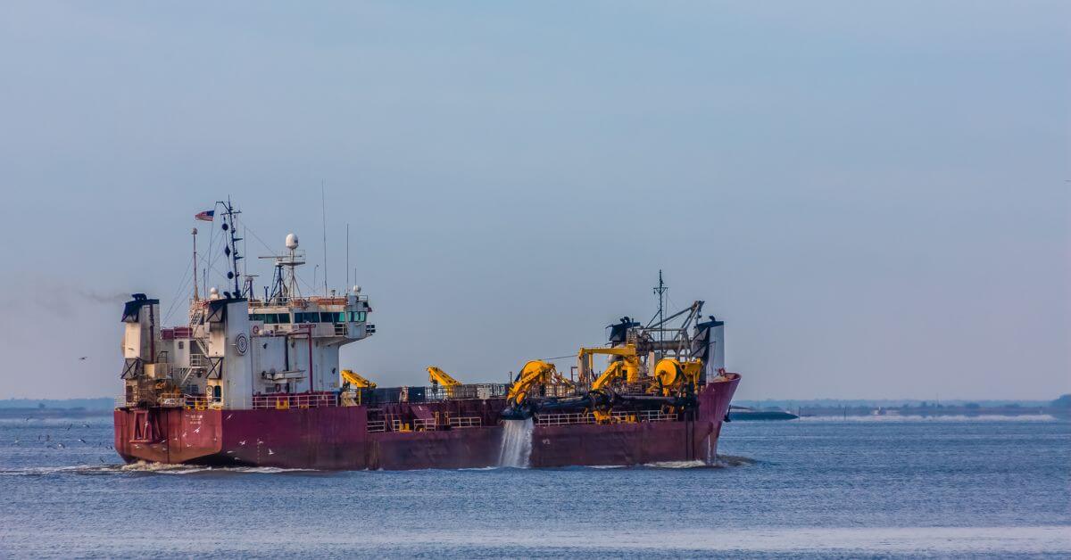 Dredging Ship