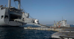 Gaza Receives First Shipment Of Humanitarian Aid Via US-Built Floating Pier