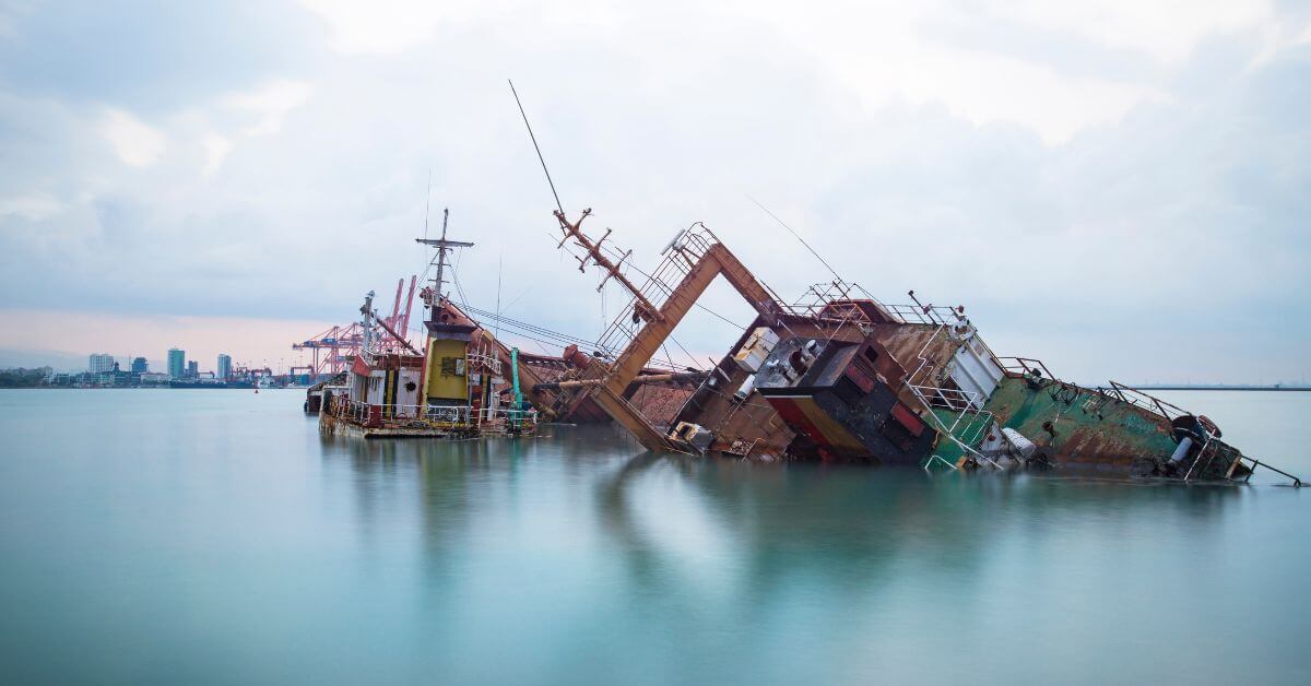 Sinking ship