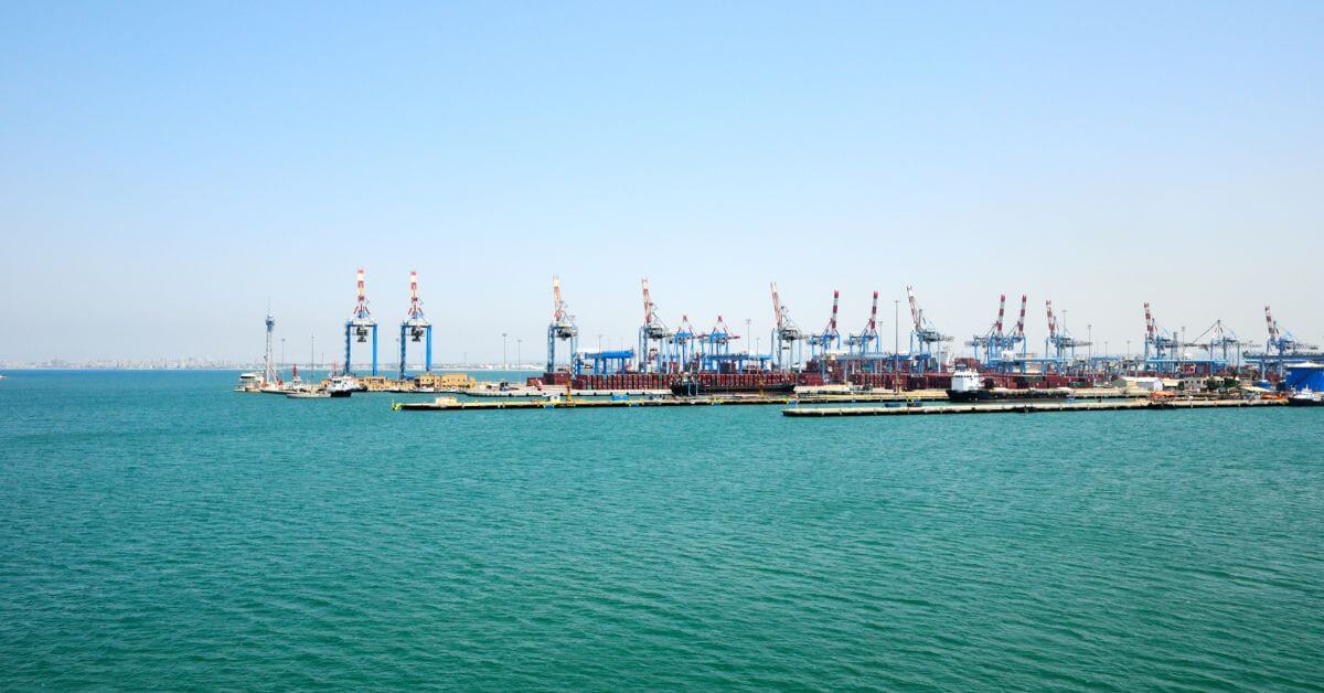 Haifa sea port