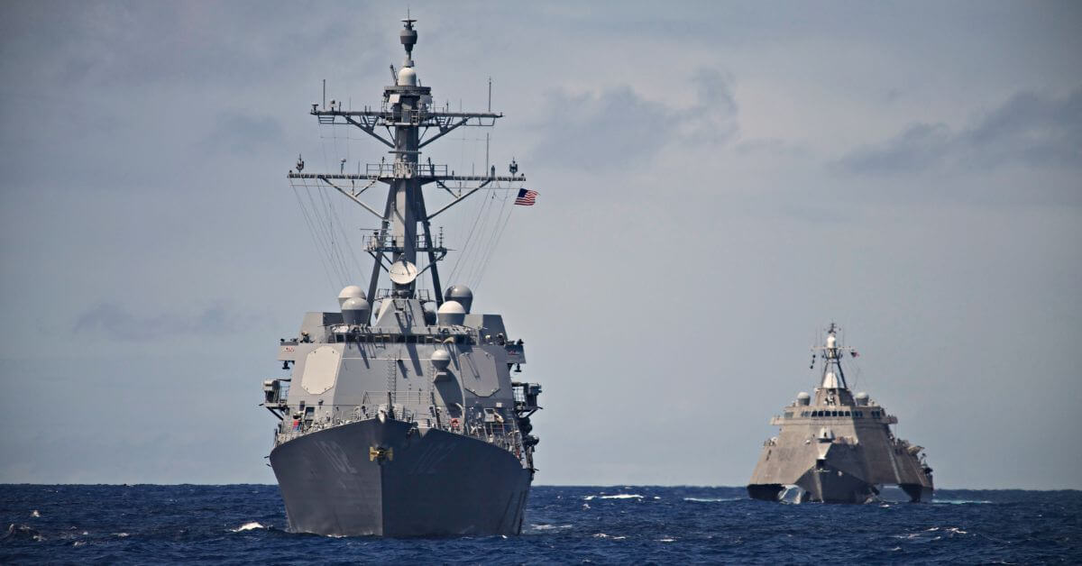 US Navy Destroyer