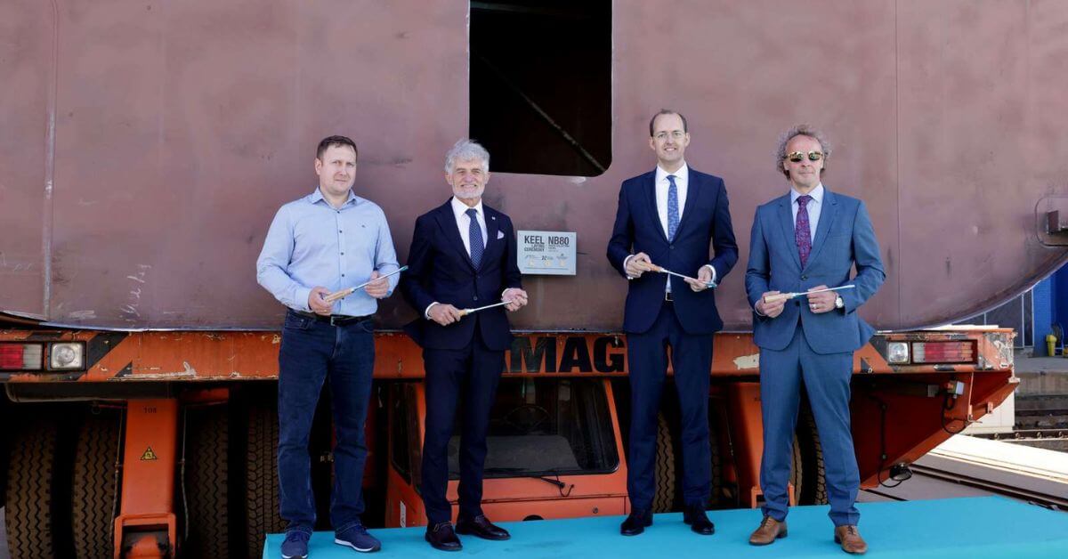 Keel-laying ceremony