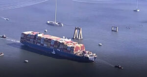 MV Dali Ship Departs Baltimore 3-Months After Francis Scott Key Bridge Collapse