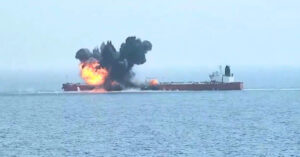 Oil Tanker Hit By Houthi-launched Drone In Red Sea Assesses Potential Oil Spill