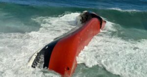 Oil Spill Clean-Up Efforts Intensify As Broken Cargo Ship Continues To Leak Oil Off South African Coast