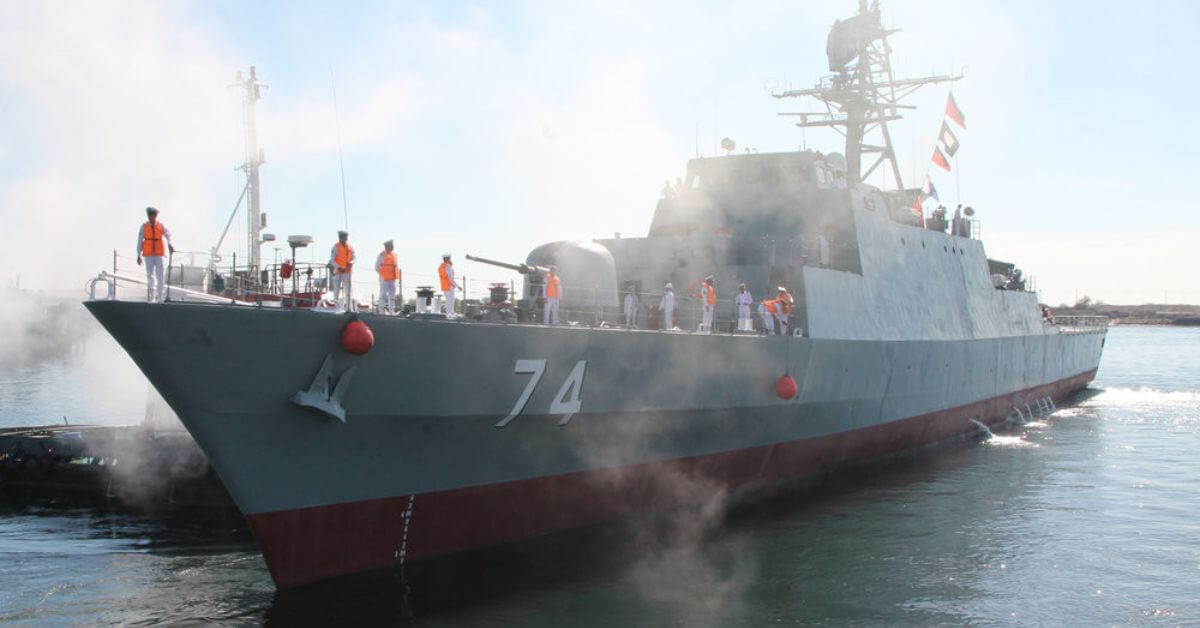 Iranian Navy Warship