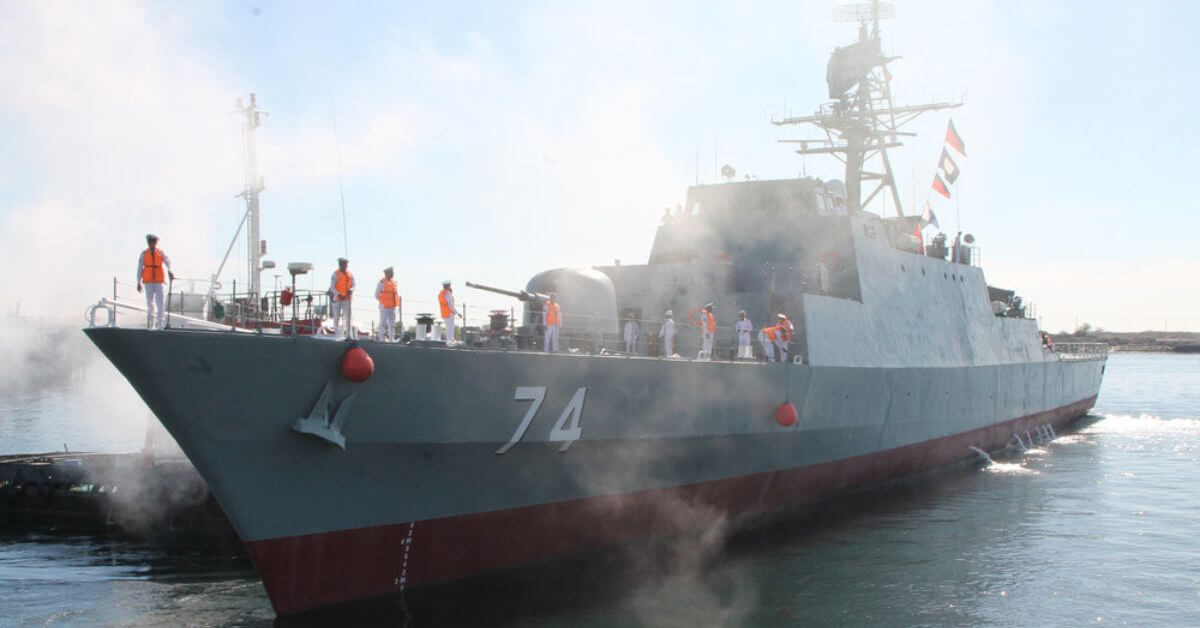 Iranian Warship Sahand 