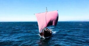 10th Century Viking Ship Replica Navigates Ancient Routes & Berths In Montenegro's Adriatic Port Of Bar