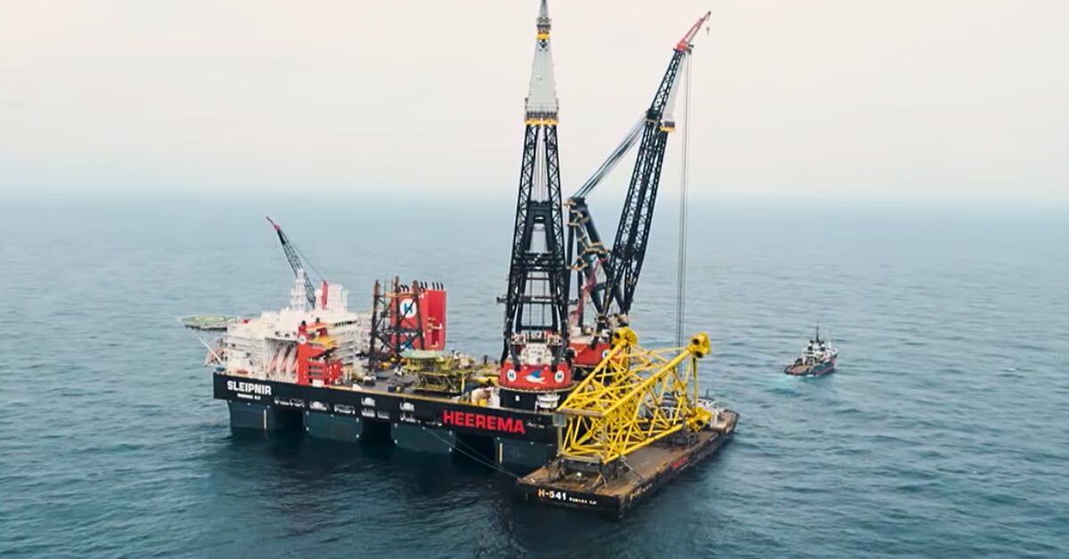 North Sea Oil Project