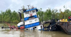 Poor Hull Condition Leads To Flooding & Sinking Of Towing Vessel On The Mississippi River, NTSB Reports