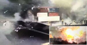 Watch: Massive Explosion Erupts As Container Ship Suddenly Blows Up At China’s Ningbo Port