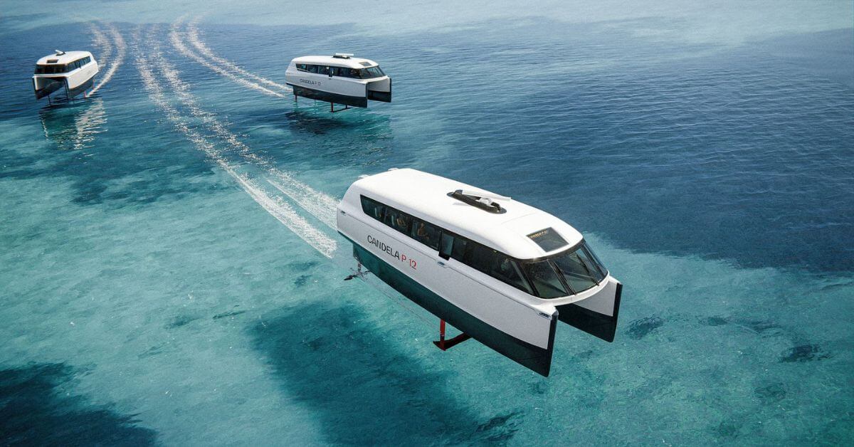 Electric Flying Hydrofoil Passenger Ship