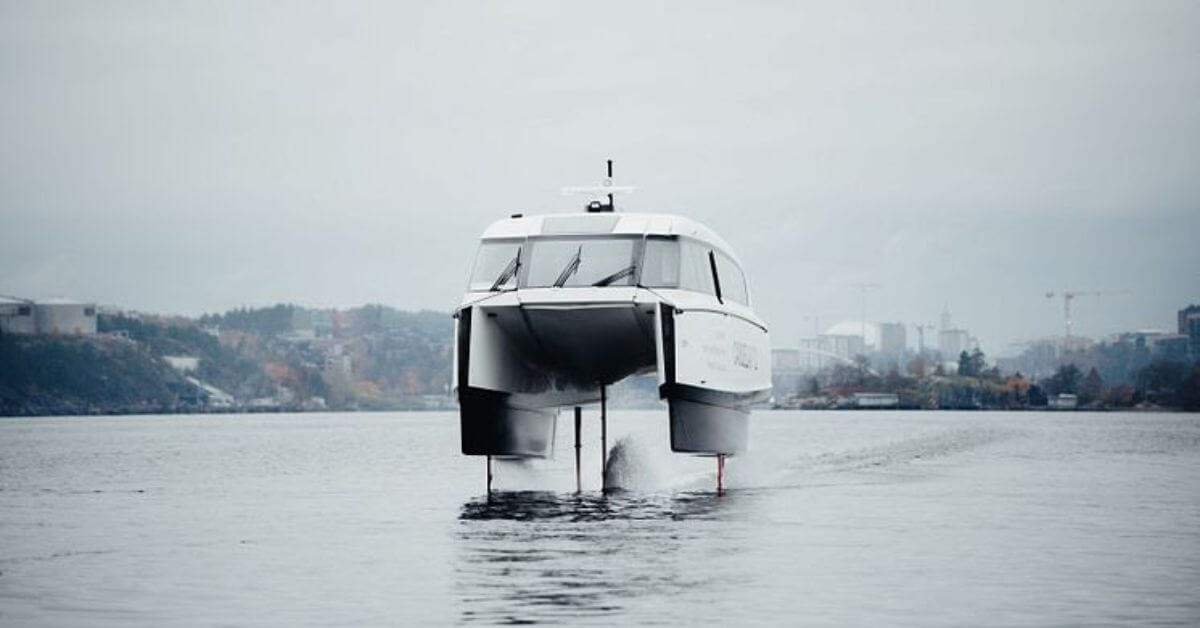 Electric Flying Hydrofoil Passenger Ship