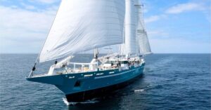 World’s Largest Sailing Cargo Ship Completes 1st Crossing Across Atlantic