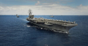 China Deploys All Three Of Its Aircraft Carriers At Sea For The First Time