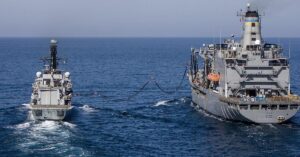 U.S. Navy Oiler Sustains Major Damage & Runs Aground Off The Coast Of Oman