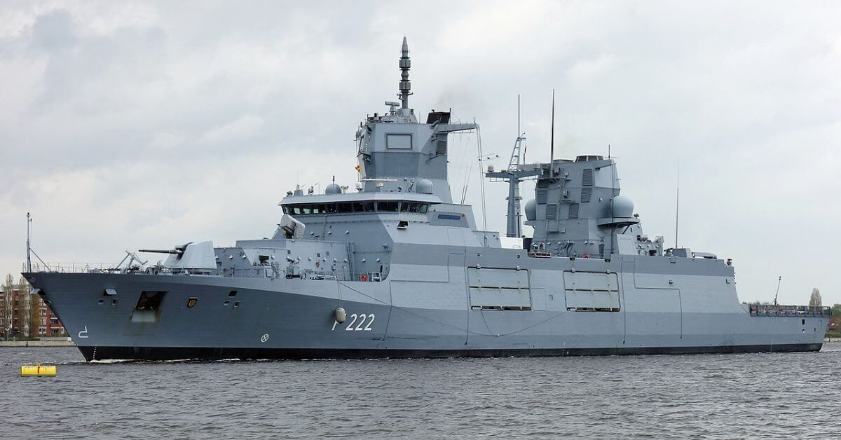 German Warship
