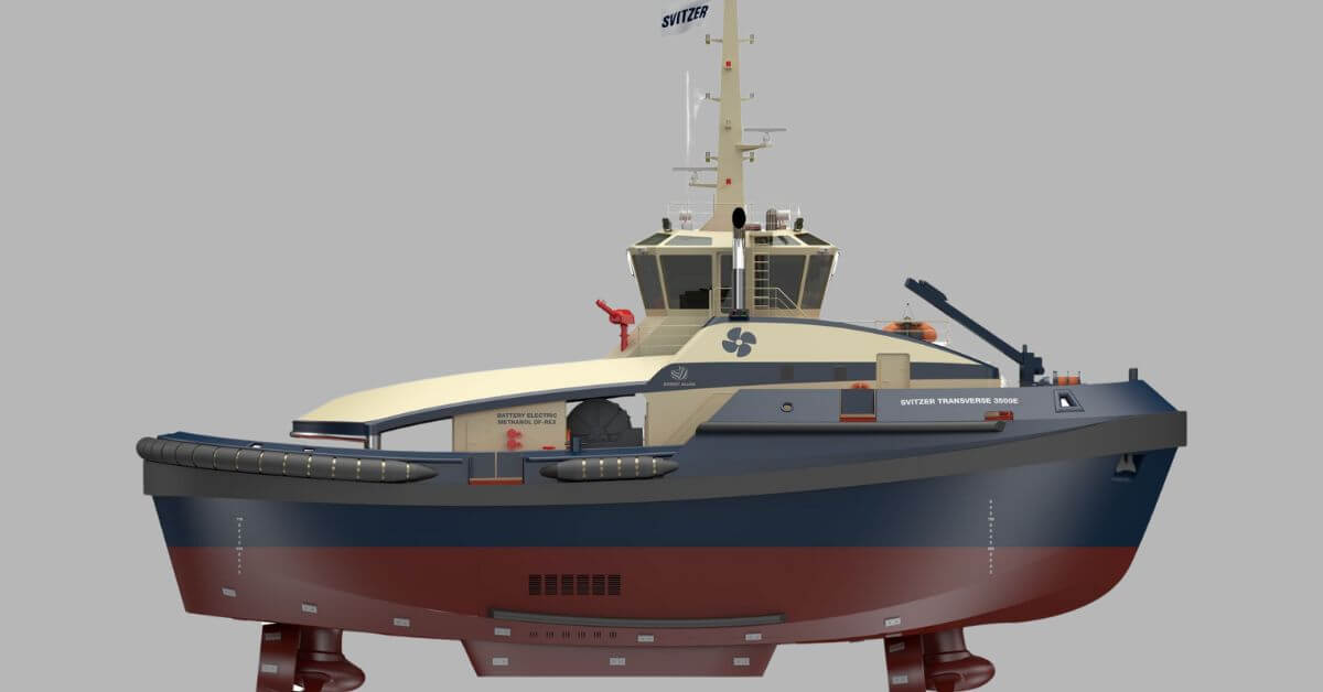 World's First Battery-Methanol Tug