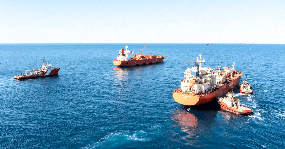 Ship-To-Ship Ammonia Transfer