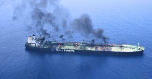 Salvage Teams To Resume Risky Operation On Houthi-Hit Sounion Tanker Still Burning In Red Sea