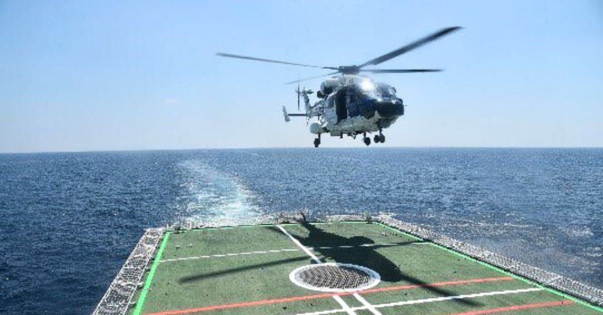 Indian Coast Guard Helicopter