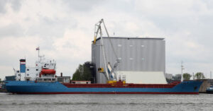 Russian Cargo Ship Transporting Iranian Ballistic Missiles Spotted At Caspian Sea Port