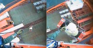 Watch: U.S. Coast Guard Airlifts Injured Crew Member From Oil Tanker Off Texas Coast