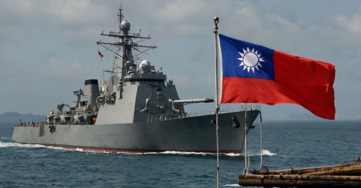 Taiwan naval vessel