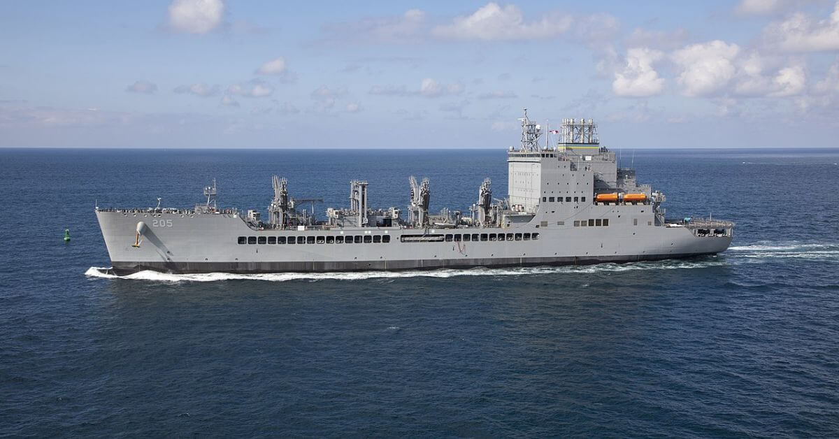 US Navy Oiler