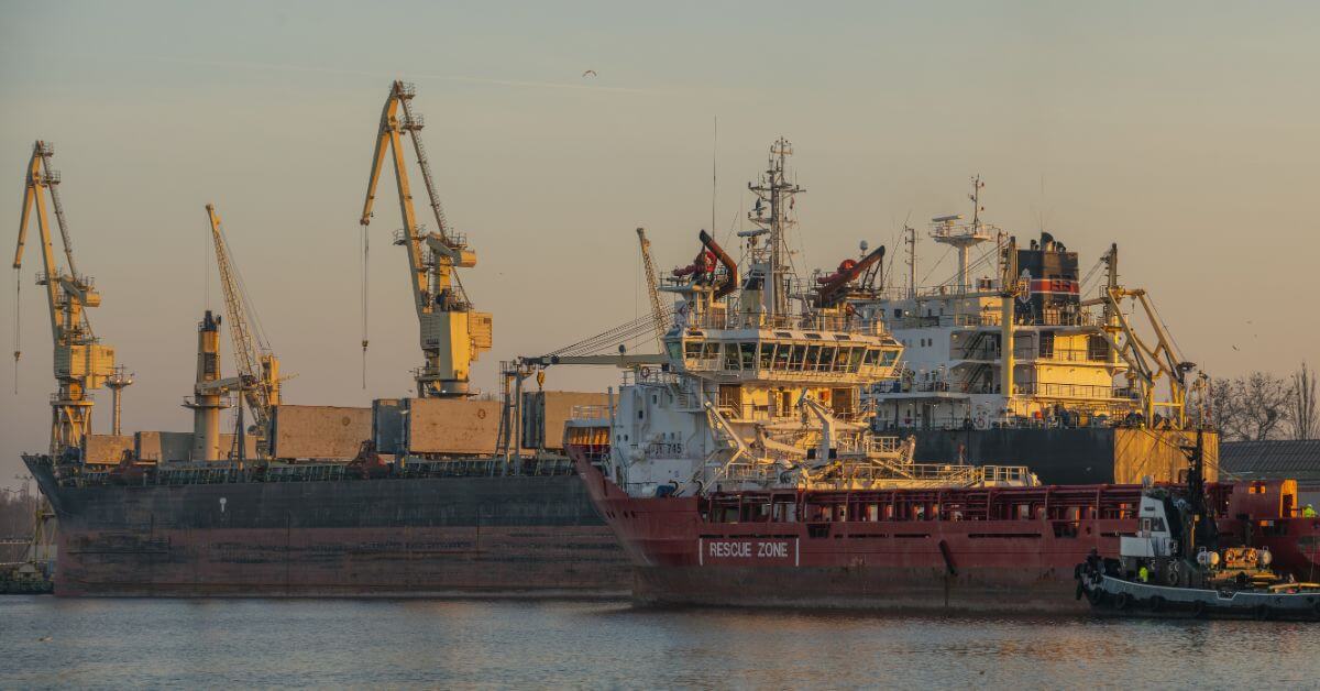 Ship repair yard