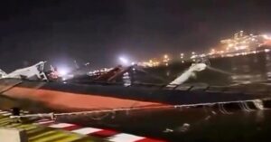 Watch: Freighter Capsizes & Sinks After Collision With Bulker At Dakar Port