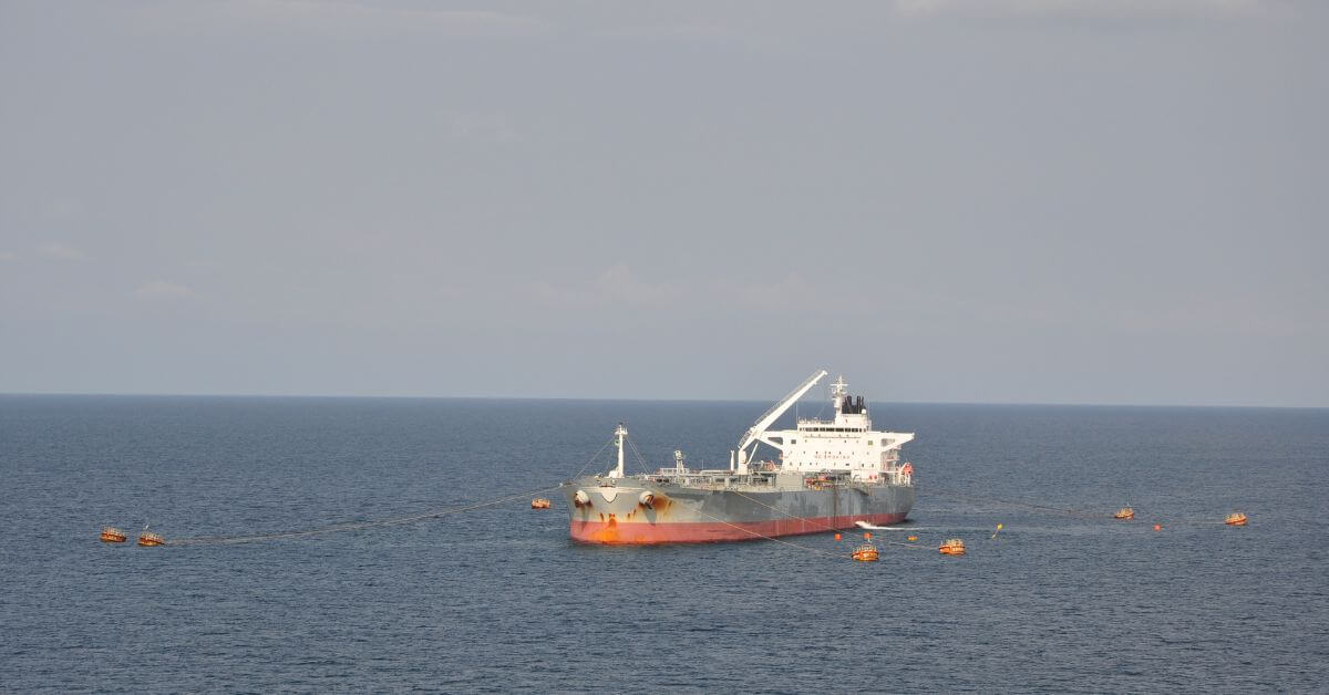 Discharge at sea