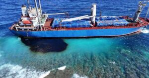 300-foot Cargo Ship Ran Aground & Spills Oil Off Popular Red Sea Tourist Town, El Quseir