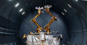 U.S. Navy Unveils First-of-Its-Kind Robotics System To Repair & Upgrade Satellites In Space