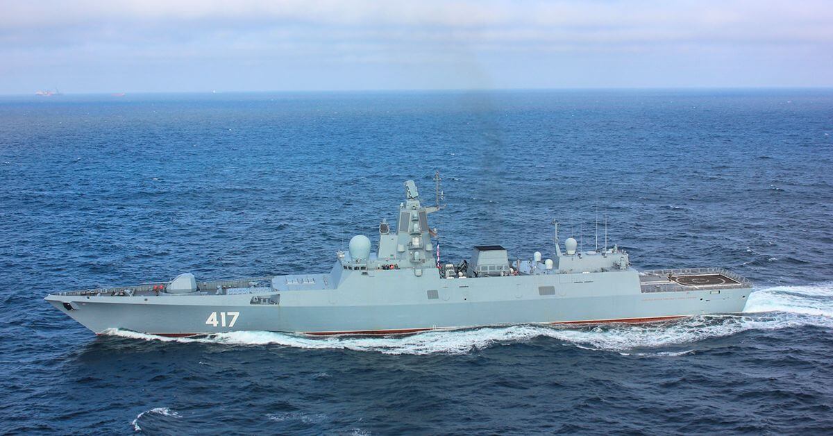 Russian Frigate