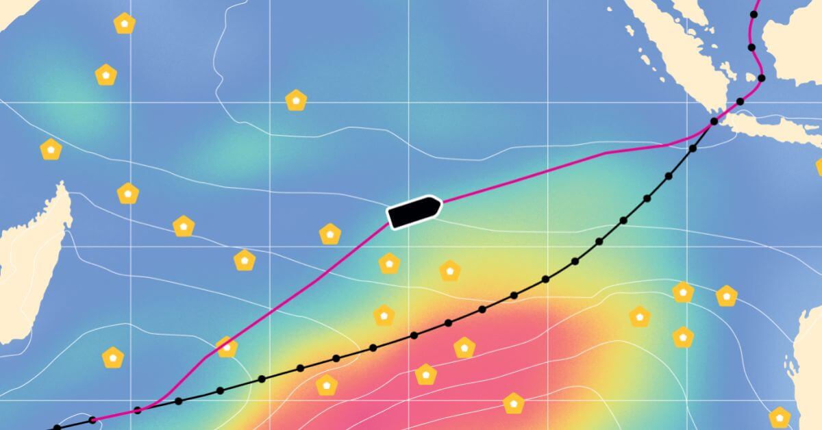 Safe Routing At Sea
