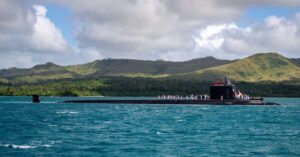 U.S. Navy’s 1st Forward Deployed Fast-Attack Submarine Arrives In Guam