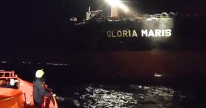 One Of the World’s Largest Container Ships Collides With Tanker Off Algeciras, Both Vessels Detained