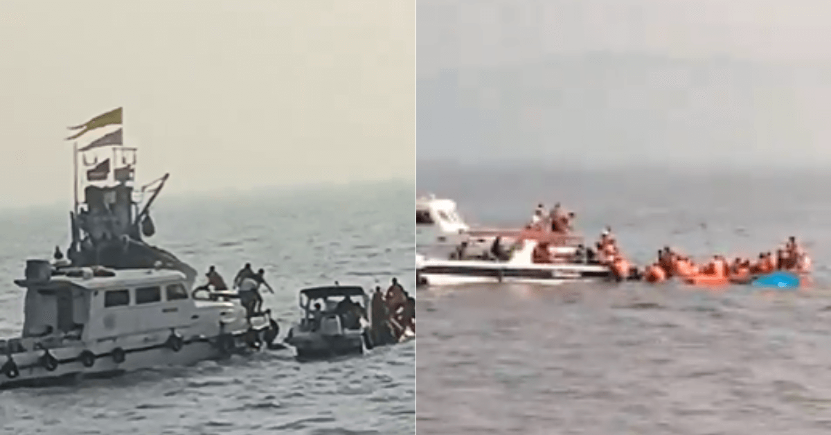 Indian Navy speedboat