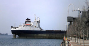 Refloating Operations For Grounded Bulk Carrier Begins In St. Lawrence Seaway